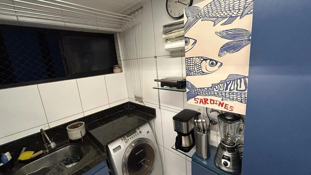 Flat De Um Quarto Bem Mobiliado Recife Apartment