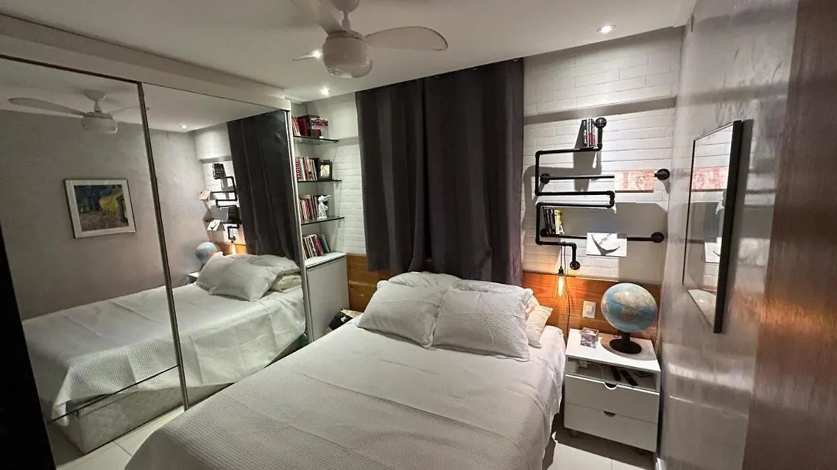 Flat De Um Quarto Bem Mobiliado Ресифи Бразилия