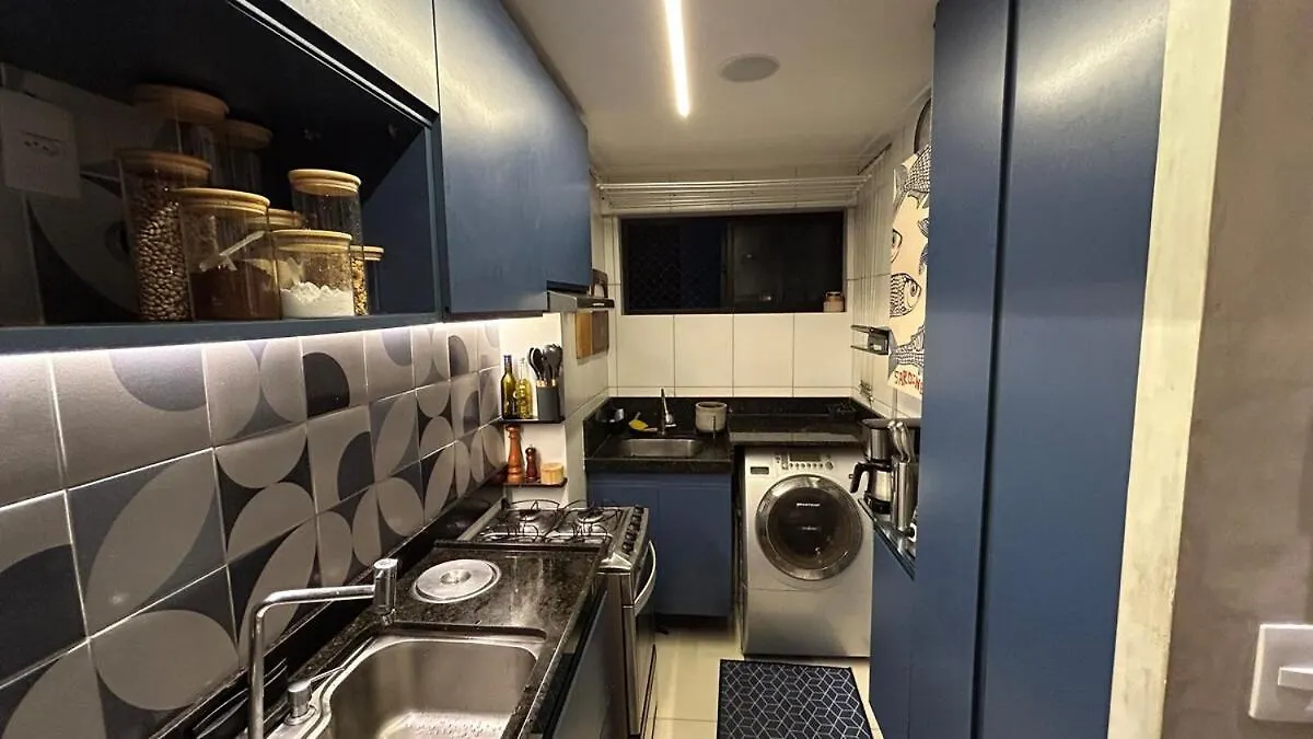 Апартаменты Flat De Um Quarto Bem Mobiliado Ресифи
